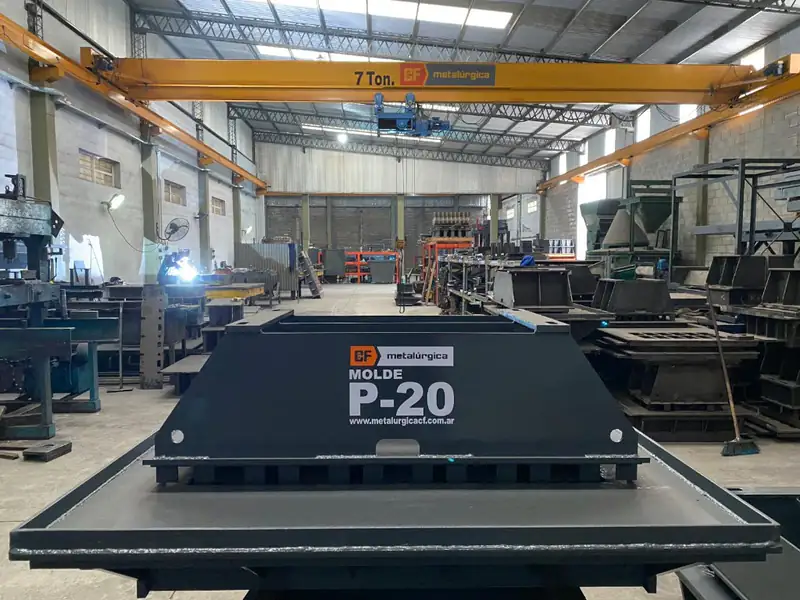 Molde P-20 para bloques de 20 cm